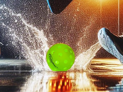 PickleStar Gen 2 Premium LED Pickleball Balls - Next-Generation Glow & Perfectly Balanced Bounce for Advanced Players, Robust and Reliable, 4 Pack with Long-Life Batteries
