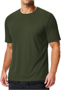 COOFANDY Men's Athletic T-Shirts - Quick Dry Moisture-Wicking Short Sleeve Workout Shirts | 3 Pack