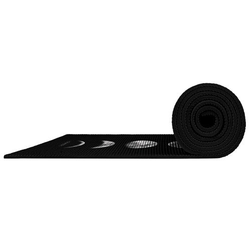 Retrospec Pismo Yoga Mat w/Nylon Strap for Men & Women - Non Slip Excercise Mat for Yoga, Pilates, Stretching, Floor & Fitness Workouts, Moonlight