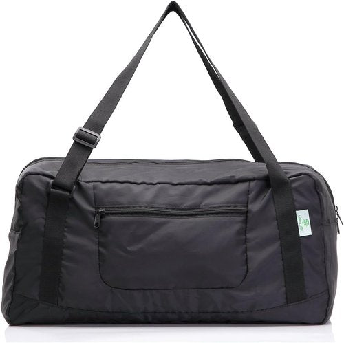 HOLYLUCK Foldable Travel Duffel Bag - Versatile Gym Luggage for Men & Women | Black, One Size