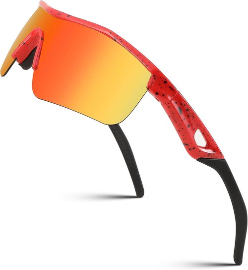 FEISEDY Kids Polarized Baseball Sunglasses - Durable TR90 Frame for Boys & Girls | Model B2454