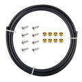 Hydraulic Disc Brake Hose Repair Kit 3 Meters Hose Olive Inset Compatible with BH90 MTB Bike Brake