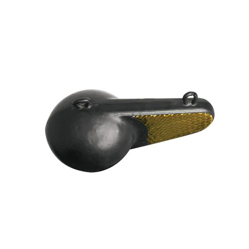 Extreme Max 3006.6877 Coated Keel-Style Downrigger Weight - 10 lbs. with Gold Flash