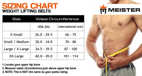 Contoured Neoprene Weight Lifting Belt 6" Back Support - Large/X-Large