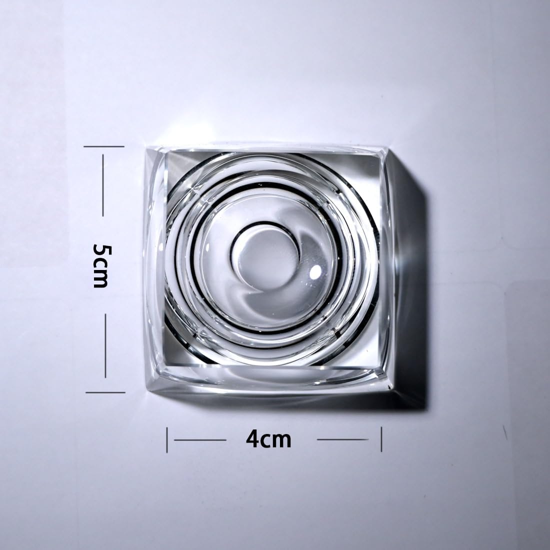 Skiennix Crystal Ball Stand - Clear Sphere Holder for 40mm to 120mm Balls | Perfect Display Base
