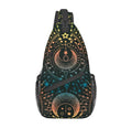 VOOHDDY Magical Astrology Moon Star Magic Sling Bag For Women Men Travel Hiking Backpack Crossbody Shoulder Chest Bags Casual Daypack Sport