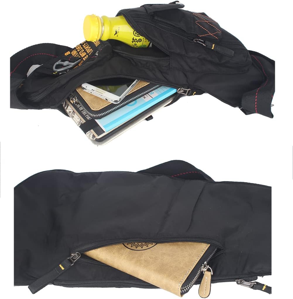 Skiennix Nylon Sling Chest Bag - Versatile Daypack for Travel & Gym | Lightweight & Durable