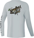 Palmyth Boys Fishing Shirt - Youth Long Sleeve T-Shirt with UPF 50+ Sun Protection