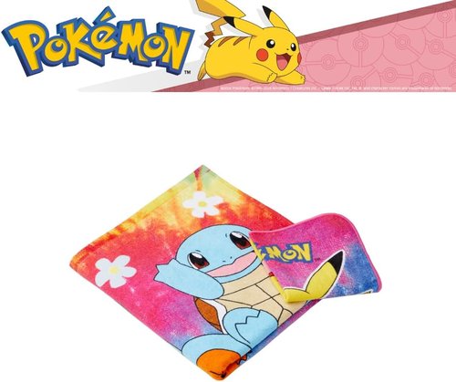 Franco Pokémon Kids Bath Towel Set - Soft Absorbent Cotton Terry | 50" x 25" with Washcloth