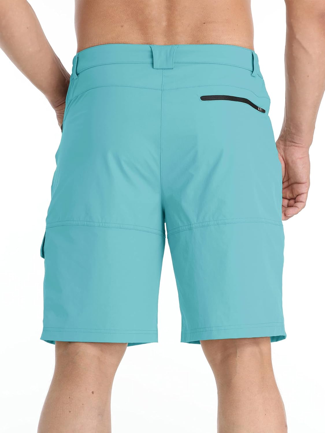TACVASEN Men's Quick-Dry Cargo Shorts - Water-Resistant Casual Hiking & Golf Shorts