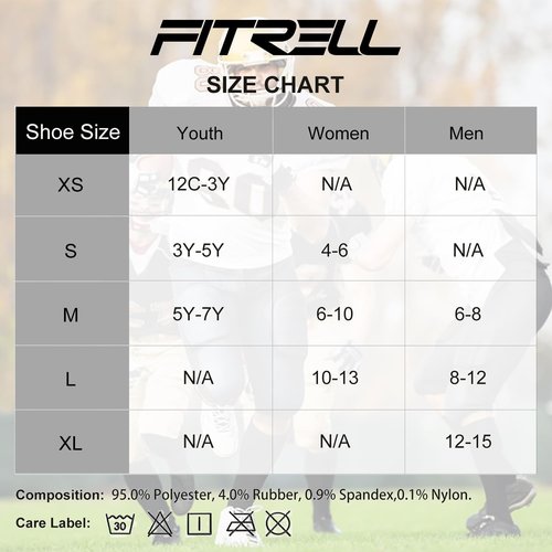 FITRELL Over-the-Calf Knee High Socks - 2/3 Pack Baseball, Soccer, Softball for Kids & Adults | Multiple Colors