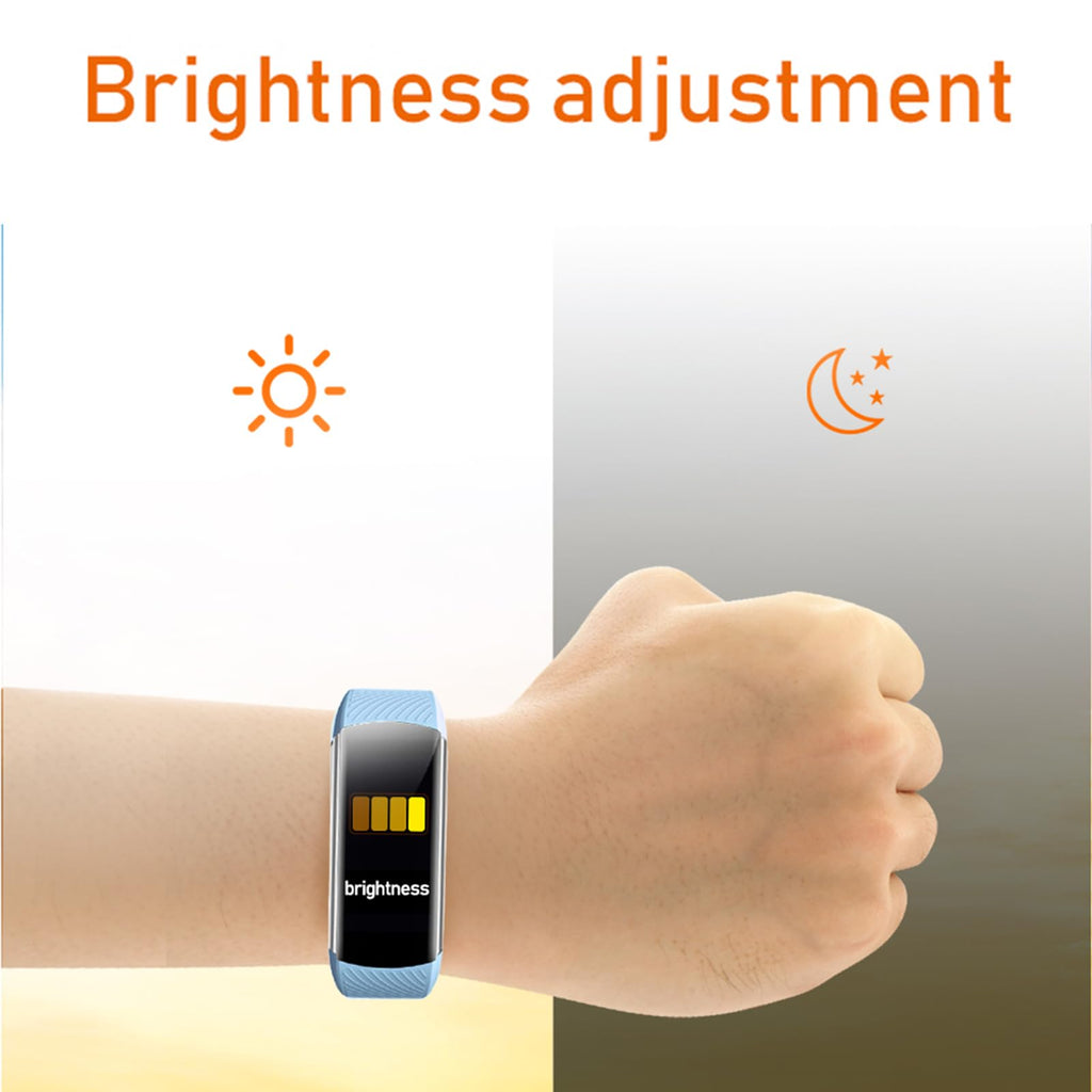 Yihou Fitness Trackers Fitness Watch Smart Watch with Heart Rate Monitor Multiple Sport Modes Sleep Monitor Step Counter for Android iOS Light Purple