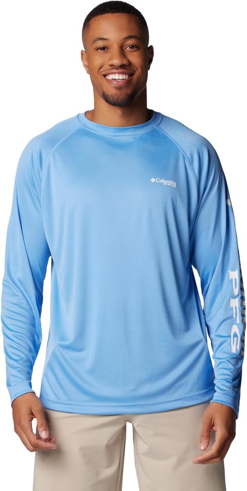 Columbia Men's PFG Terminal Tackle Shirt - Lightweight, Quick-Dry Fabric | Ideal for Fishing