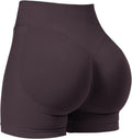 VOYJOY Women's Workout Impact Shorts - Scrunch Butt Lifting Seamless Gym Biker Shorts | 2.5" to 6" Sizes