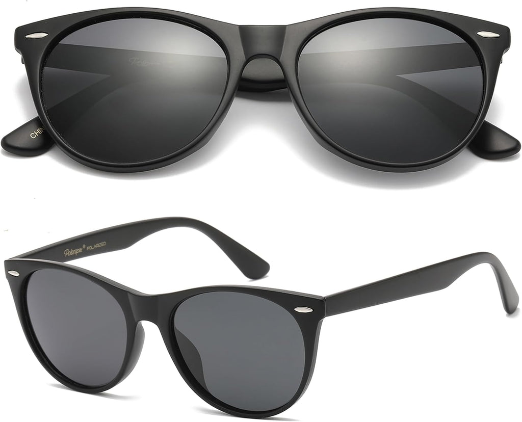 PolarSpex Polarized Sunglasses for Women Retro Classic Cateye Sunglasses for Women, UV Protection for Driving & Fishing