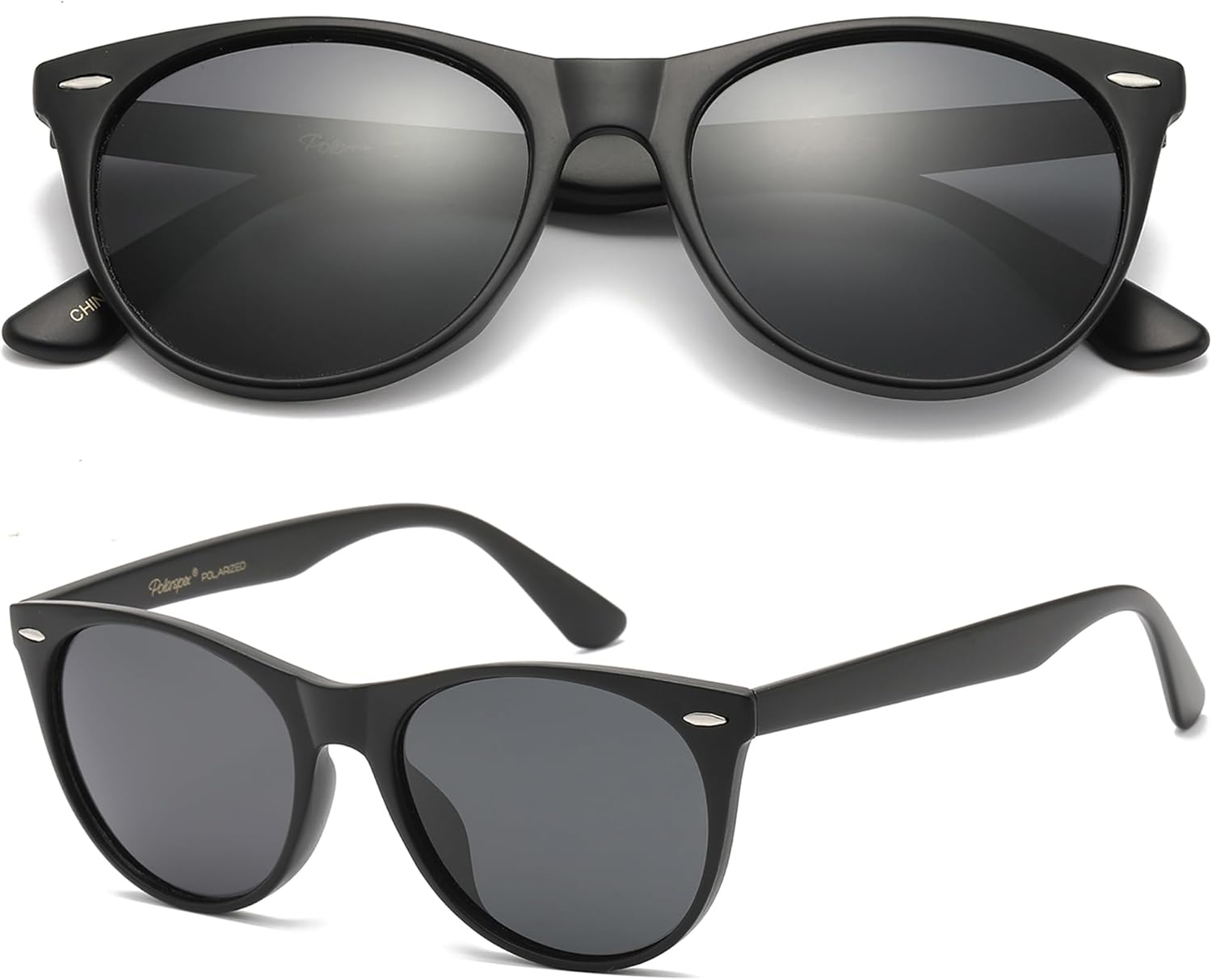 PolarSpex Polarized Sunglasses for Women Retro Classic Cateye Sunglasses for Women, UV Protection for Driving & Fishing