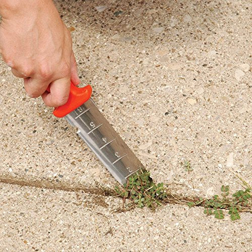 Deluxe Soil Knife with Leather Sheath - 6-Inch Stainless Steel Garden Tool