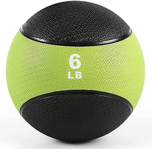 RitFit 6lb Balance Training Weighted Exercise Ball for Coordination & Fitness