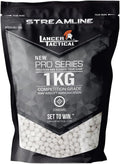Lancer Tactical Airsoft BBs - Competition Grade 0.20g to 0.32g | Premium Quality Made in Taiwan
