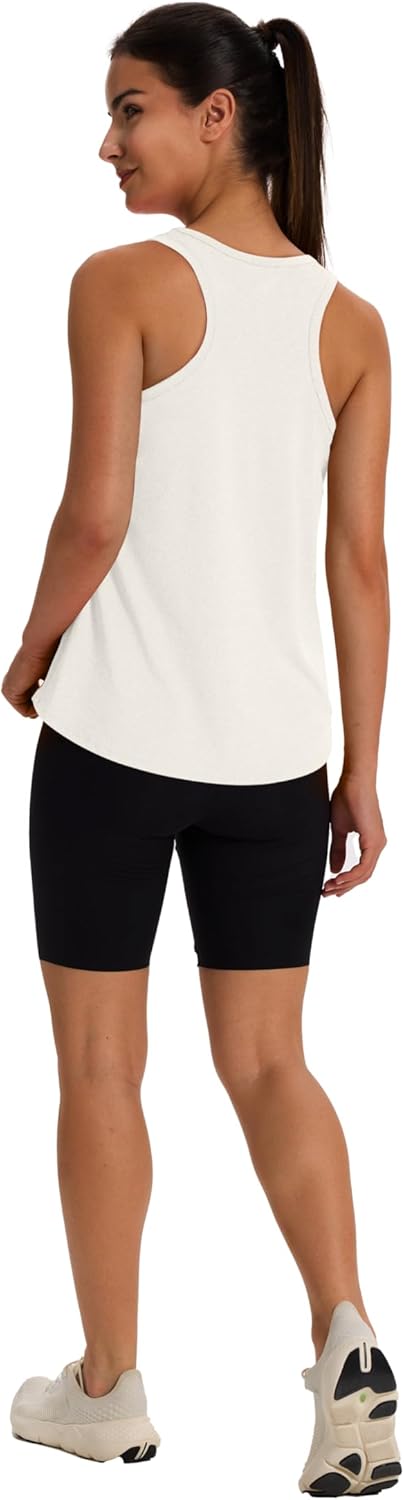 WIHOLL Women's Racerback Workout Tank Tops - Sleeveless Gym & Yoga Fitness Tops (S-XXL)