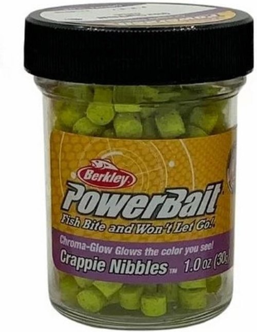 Berkley PowerBait Crappie Nibbles - Premium Dough Fishing Bait for Enhanced Catch | 1.75 oz