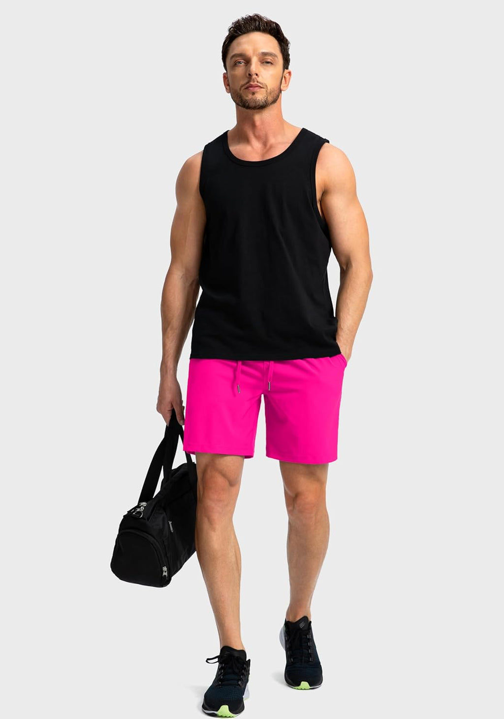 Soothfeel Men's Running Shorts - Lightweight Athletic Shorts with Zipper Pockets | Available in 9", 7", 5" Sizes