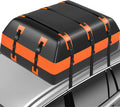 Skiennix 21 Cubic Feet Rooftop Cargo Carrier Bag - 100% Waterproof Heavy Duty with Anti-Slip Mat & Accessories