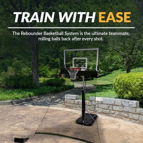 Hathaway Rebounder Basketball Return System for Outdoor Shooting Practice