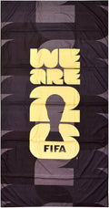 2026 FIFA World Cup Emblem Towel - Soft Velvet, Durable 30x60 Inch for Pool, Gym & Beach
