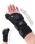 Skiennix Wrist Brace - Thumb Spica Splint Support for Carpal Tunnel & Tendonitis | Large Left Hand