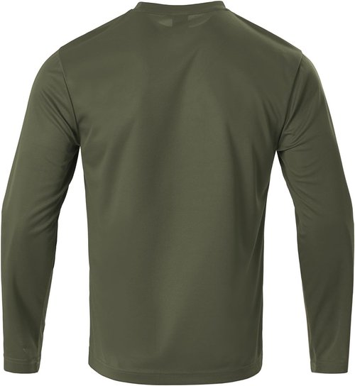 Facitisu Men's Long Sleeve Athletic T-Shirts - Quick Dry Workout Performance Tees | Activewear Pack