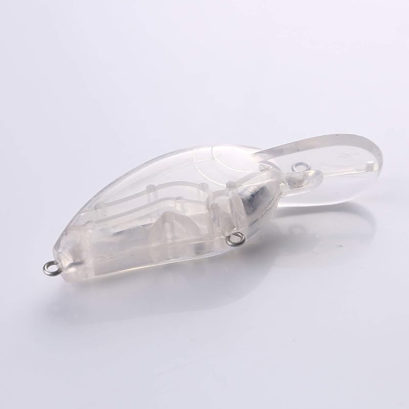 Unpainted Lure Blanks Set 25pcs Crankbait Bodies 7.8cm 9.9g ABS