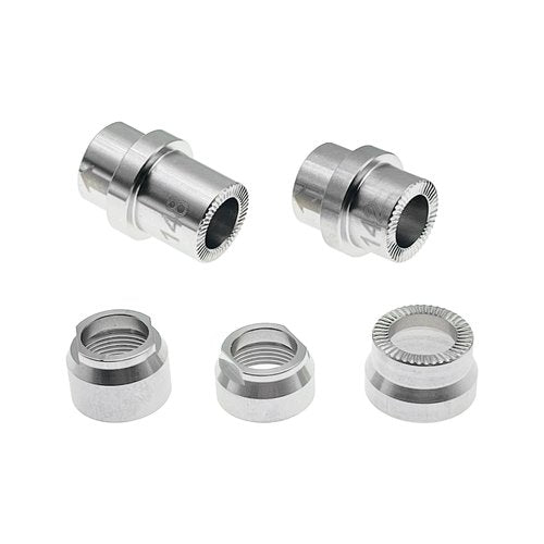 AGILLE KICKR Thru Axle Adapter Kit, Compatible with Wahoo KICKR CORE and KICKR V4 and Newer Models, 2025 Upgrade Stainless Steel Fit for WFKICKRTHRUAXLEKIT, More Durable and Rust Resistant