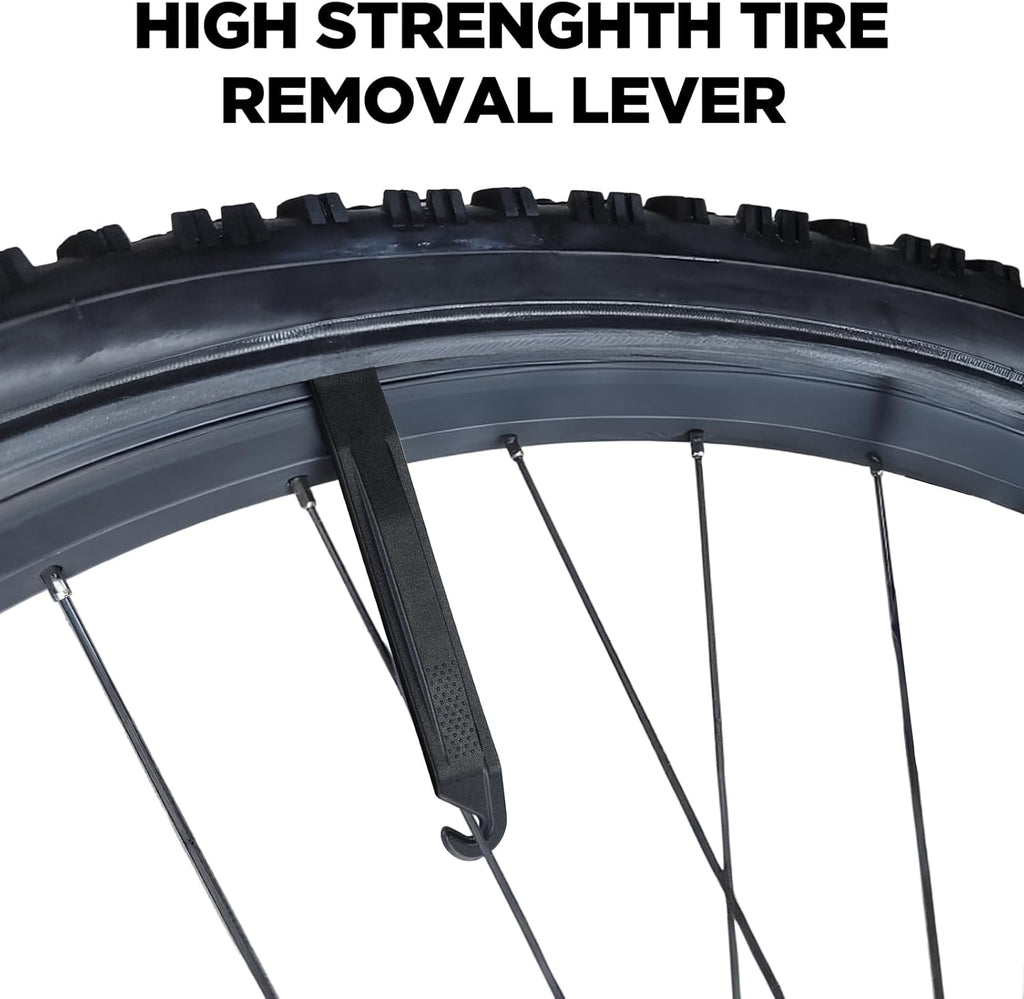 700C Bike Tube by [Brand Name] - Durable Butyl Inner Tube with 2 Tire Levers | Fits 700x20C-25C