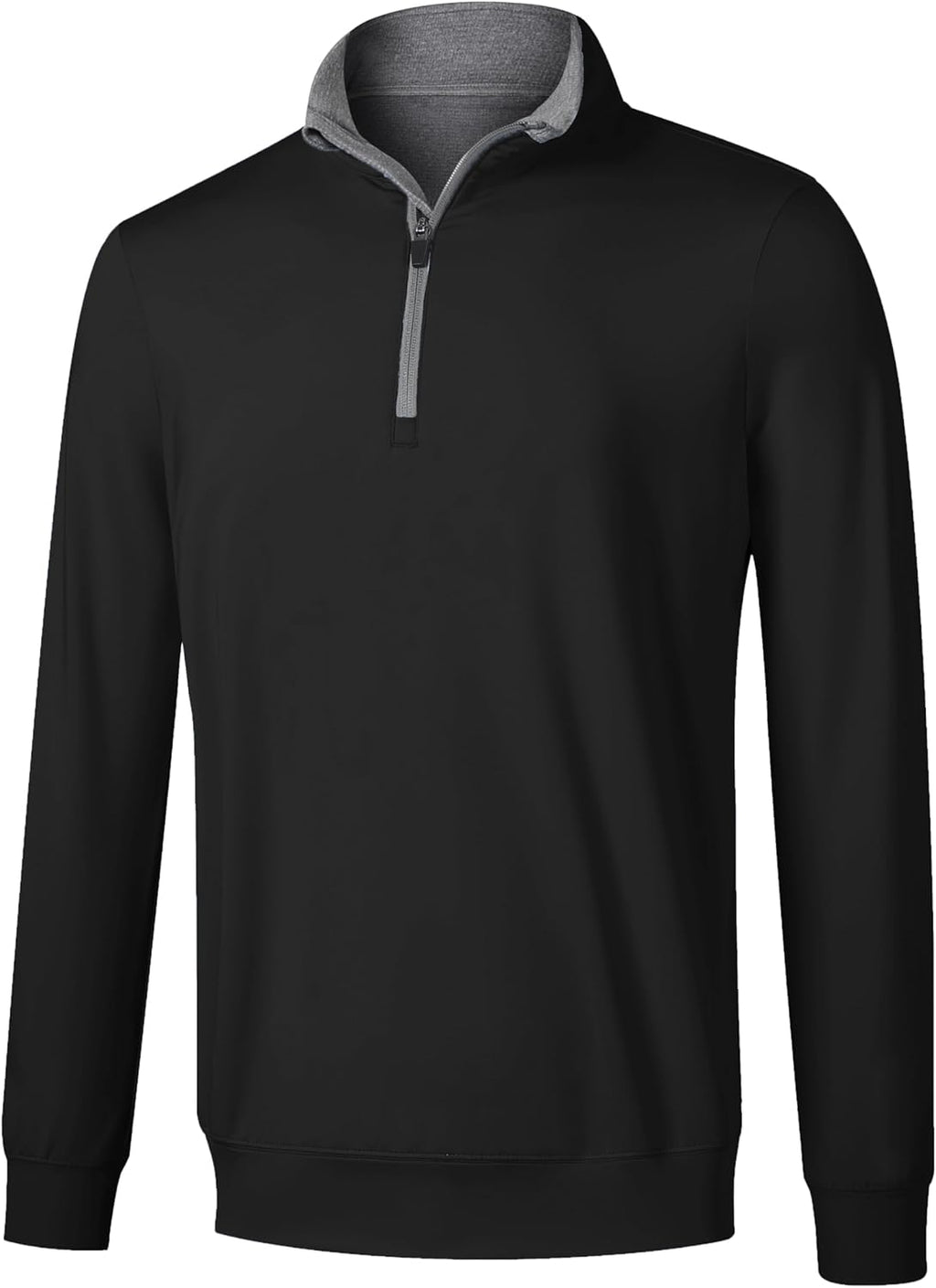 Skiennix Men's Quarter Zip Pullover Fleece Sweatshirt - Lightweight Athletic Golf Top | UPF 50+