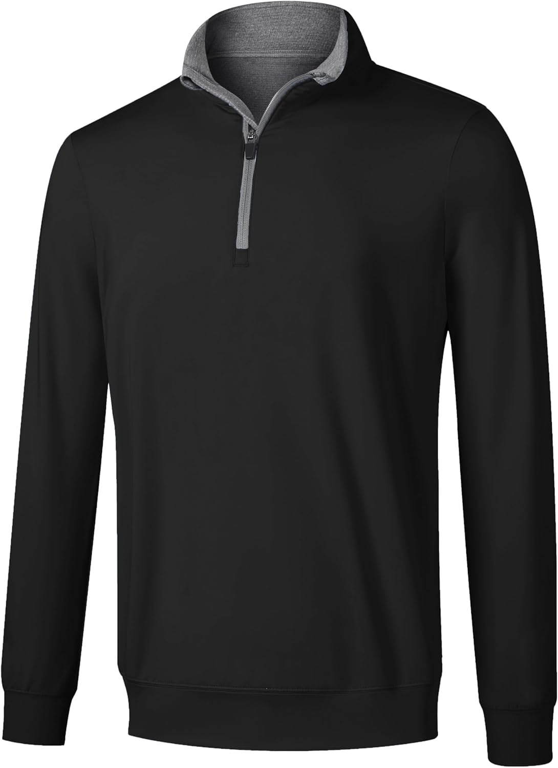 Skiennix Men's Quarter Zip Pullover Fleece Sweatshirt - Lightweight Athletic Golf Top | UPF 50+