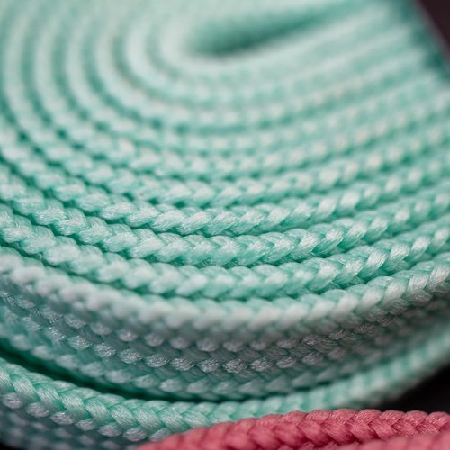 Bont Skates Waxed Laces - 6mm & 8mm - 47" 71" 79" 96" 108" - Pistachio Green (6mm Wide / 96 inch / 245cm)