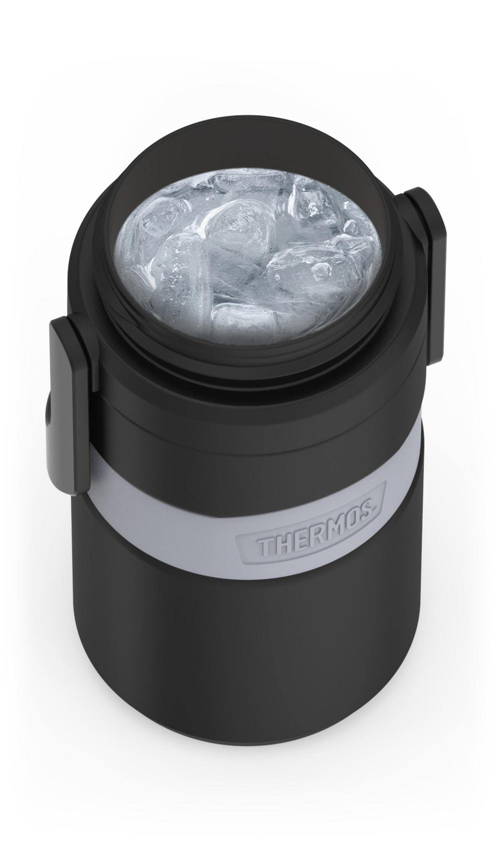 Thermos 64 Ounce Foam Insulated Water Jug, Black