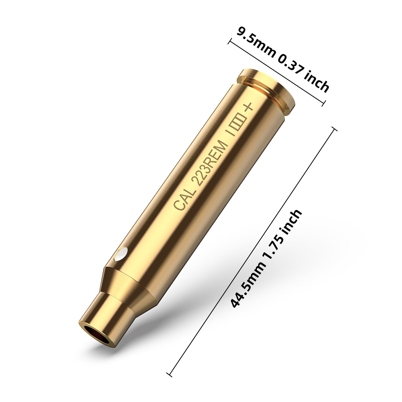 EZshoot 223 5.56mm Laser Bore Sight Red Laser 223/556 Bore Sight with 2 Sets of Batteries