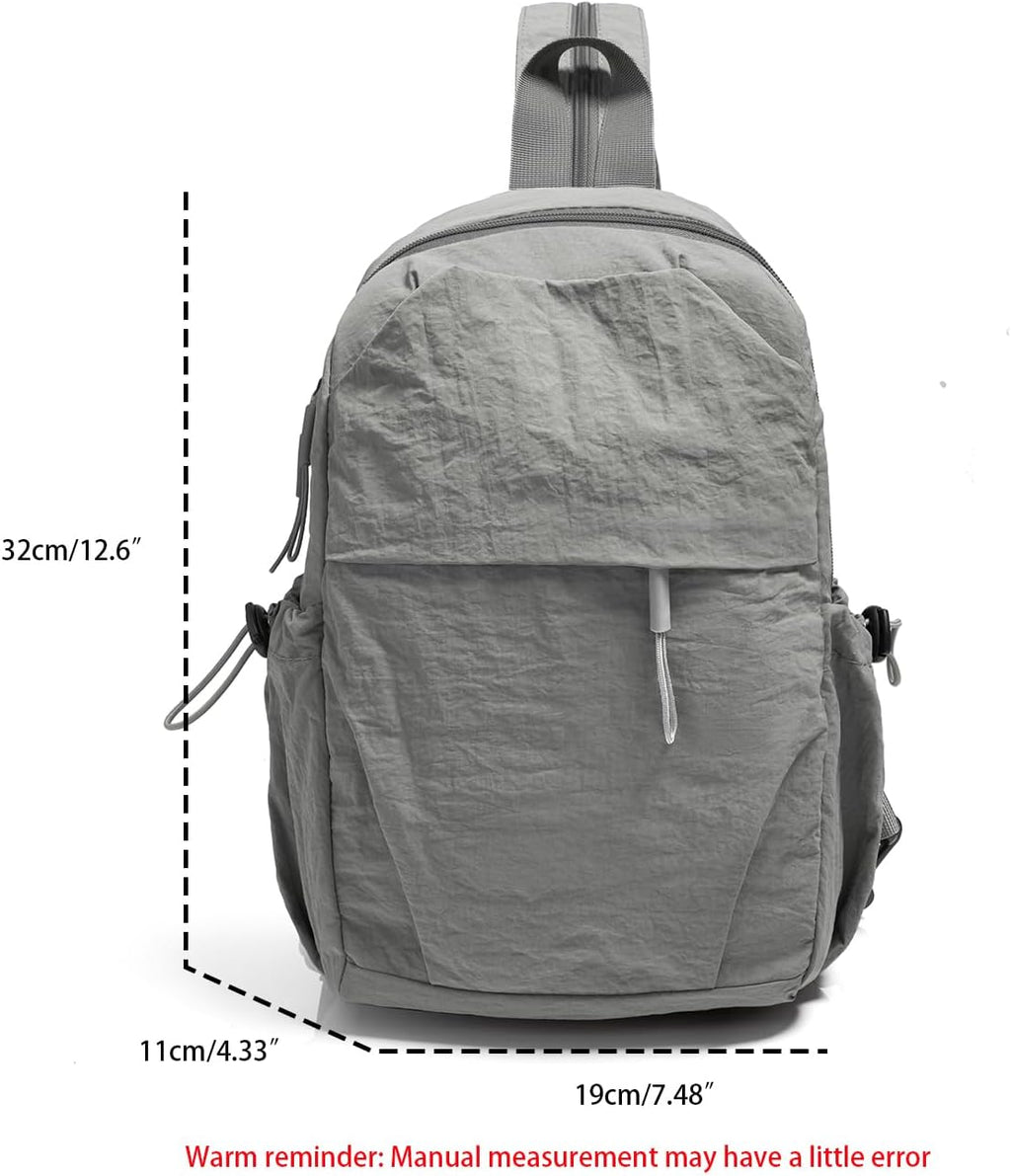 Skiennix Unisex Crossbody Messenger Bag - Durable Sling Backpack for Hiking | Adult Small Size