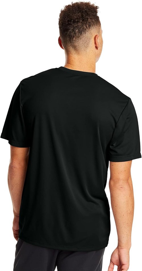 Hanes Men's Cool Dri Performance T-Shirt - Moisture-Wicking Short Sleeve Tee with 40+ UPF Protection | 2 or 5 Pack