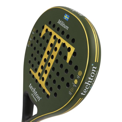 Padel Racket with 3K Carbon Fiber Surface & EVA Memory Foam Core – Lightweight, Well-Balanced Padel for Beginners and Intermediate Players – Includes Carry Bag