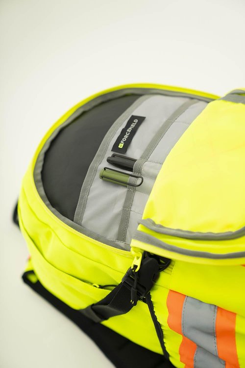 Forcefield Signal - Hi-Vis Reflective Utility Safety Backpack, Orange, Regular