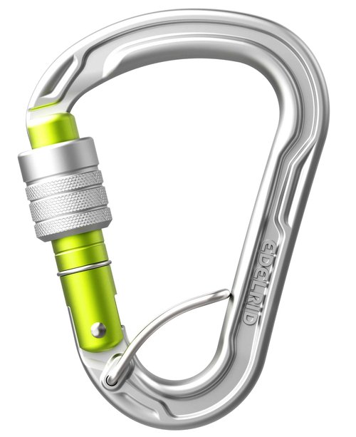 Edelrid HMS Strike Screw FG, Silver