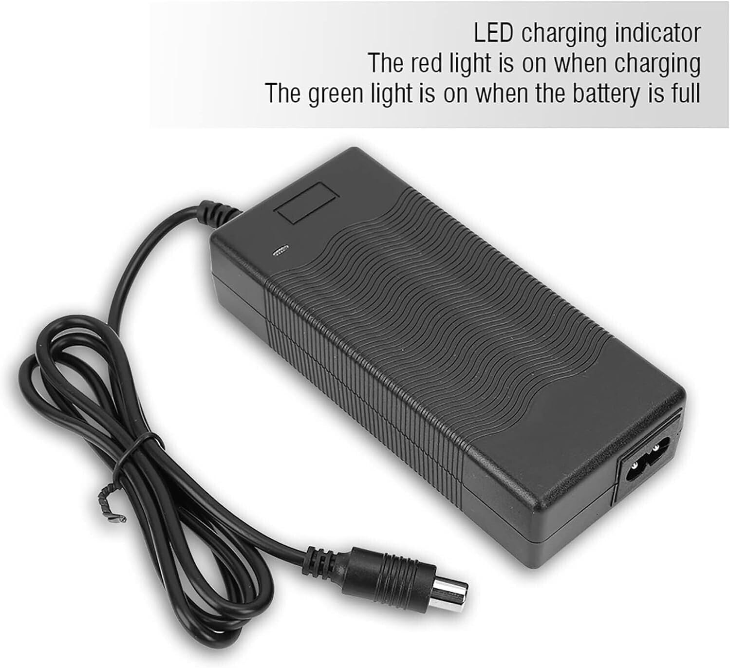 YADEA 42V 2A Scooter Charger - Fast Charging for KS5, KS5 Pro, KS1 & KS3 with 36V Li-ion Battery