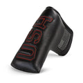 GonaFit Golf USA Blade Putter Head Covers Strong Magnetic Protective Putter Covers for Taylormade Odyssey Scotty Cameron Ping Cobra Premium Golf Putter Headcover