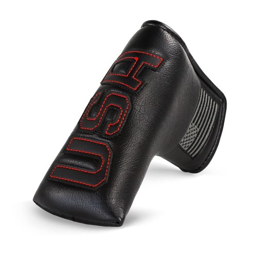 GonaFit Golf USA Blade Putter Head Covers Strong Magnetic Protective Putter Covers for Taylormade Odyssey Scotty Cameron Ping Cobra Premium Golf Putter Headcover