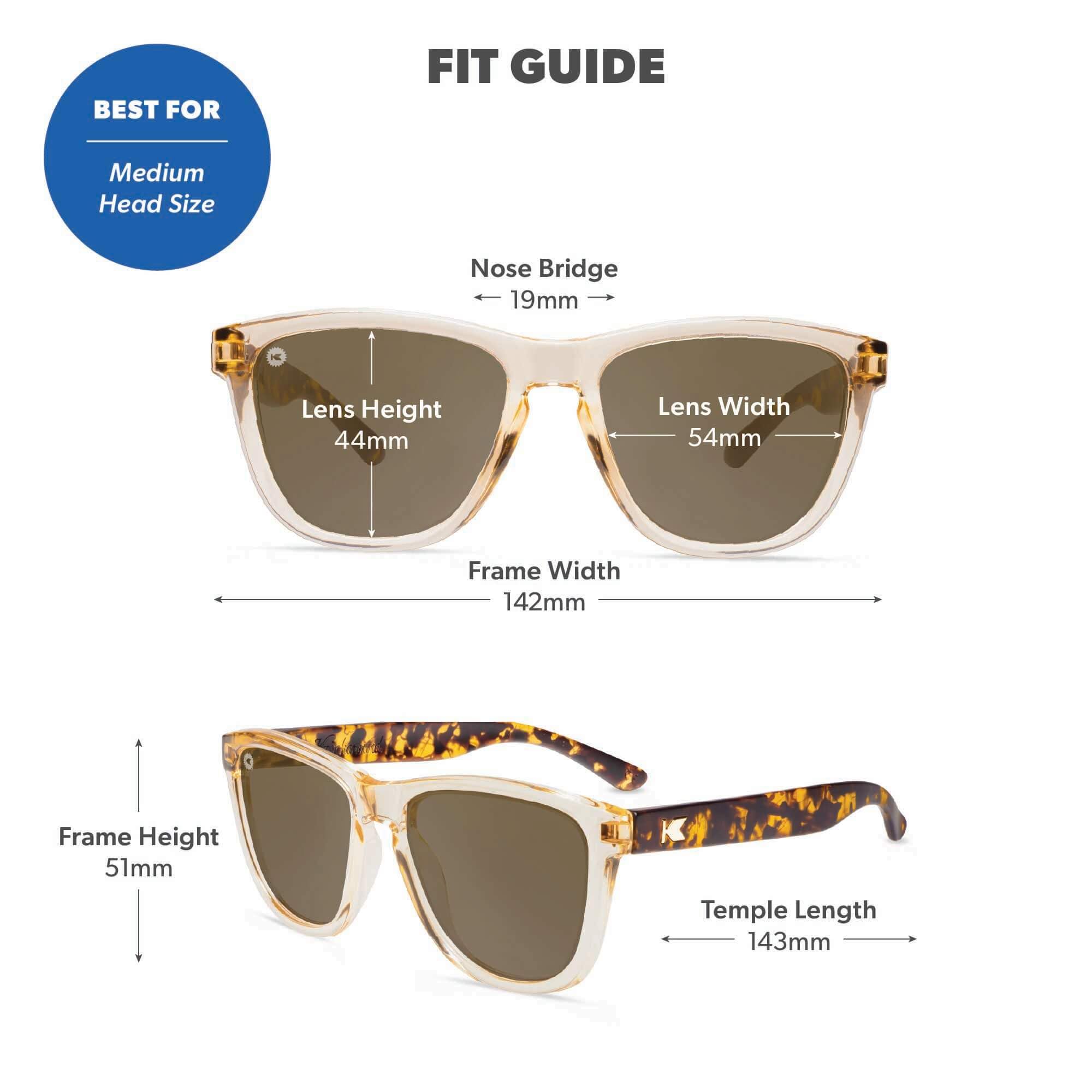 Knockaround Premiums Polarized Sunglasses for Men & Women - UV400 Protection