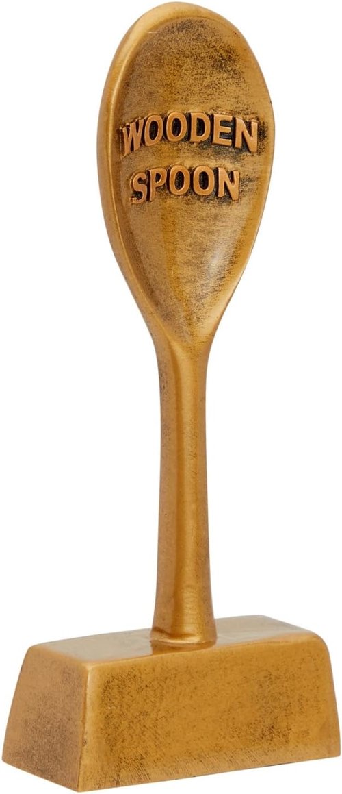 Juvale Cook Off Trophy - Mini Bronze Resin Spoon Award for Bake-Off & Chili Competitions | 2.5 x 6.2 x 1 in