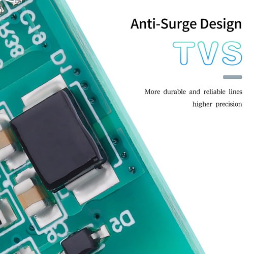 Bisida 13S BMS 48V 30A Li-ion PCB Protection Board with Balance Wire and NTC, Ten Functional protections, Split Ports, for Lithium-ion Battery Pack (13S 48V 30A)